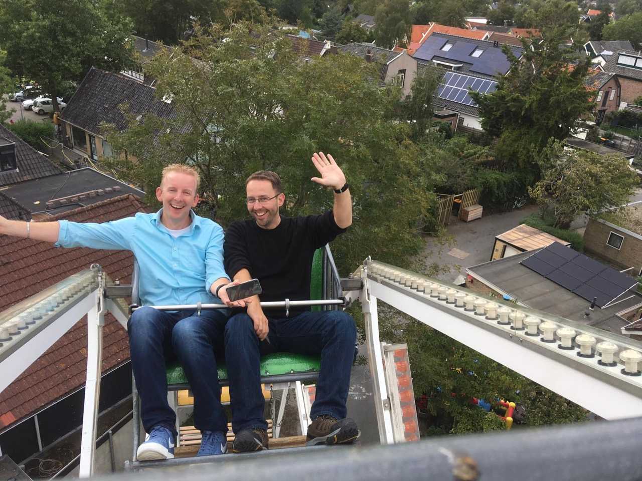 Samen in het reuzenrad!