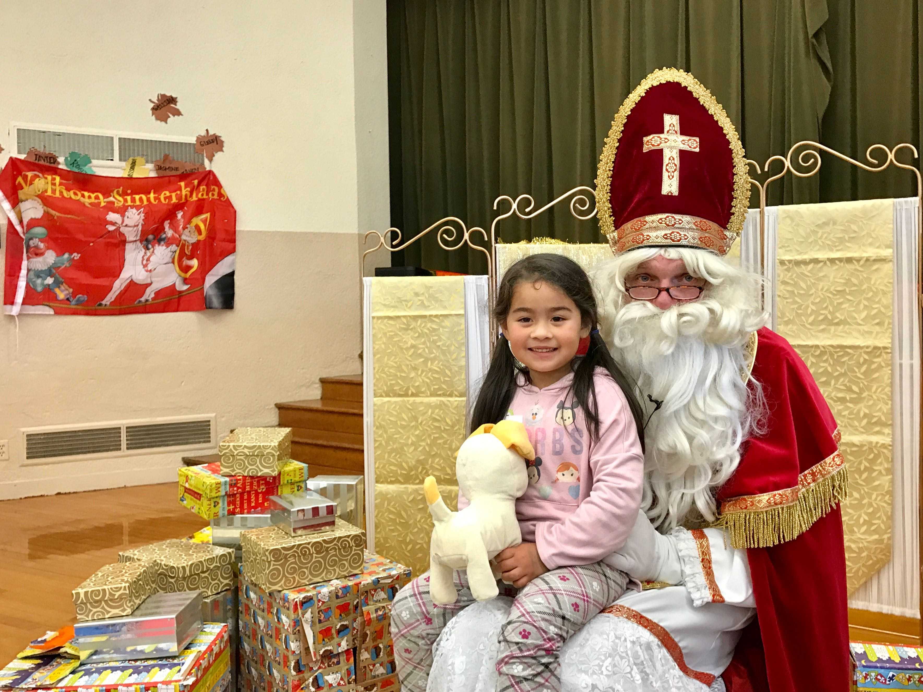 Lianne en Sinterklaas