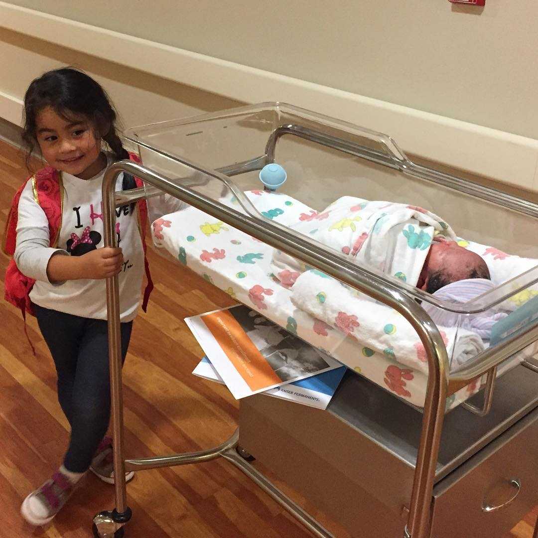 He’s here! Introducing: Brandon Michael Kater! Mother and son are both doing well. Big sister could not be prouder! :) #brandon